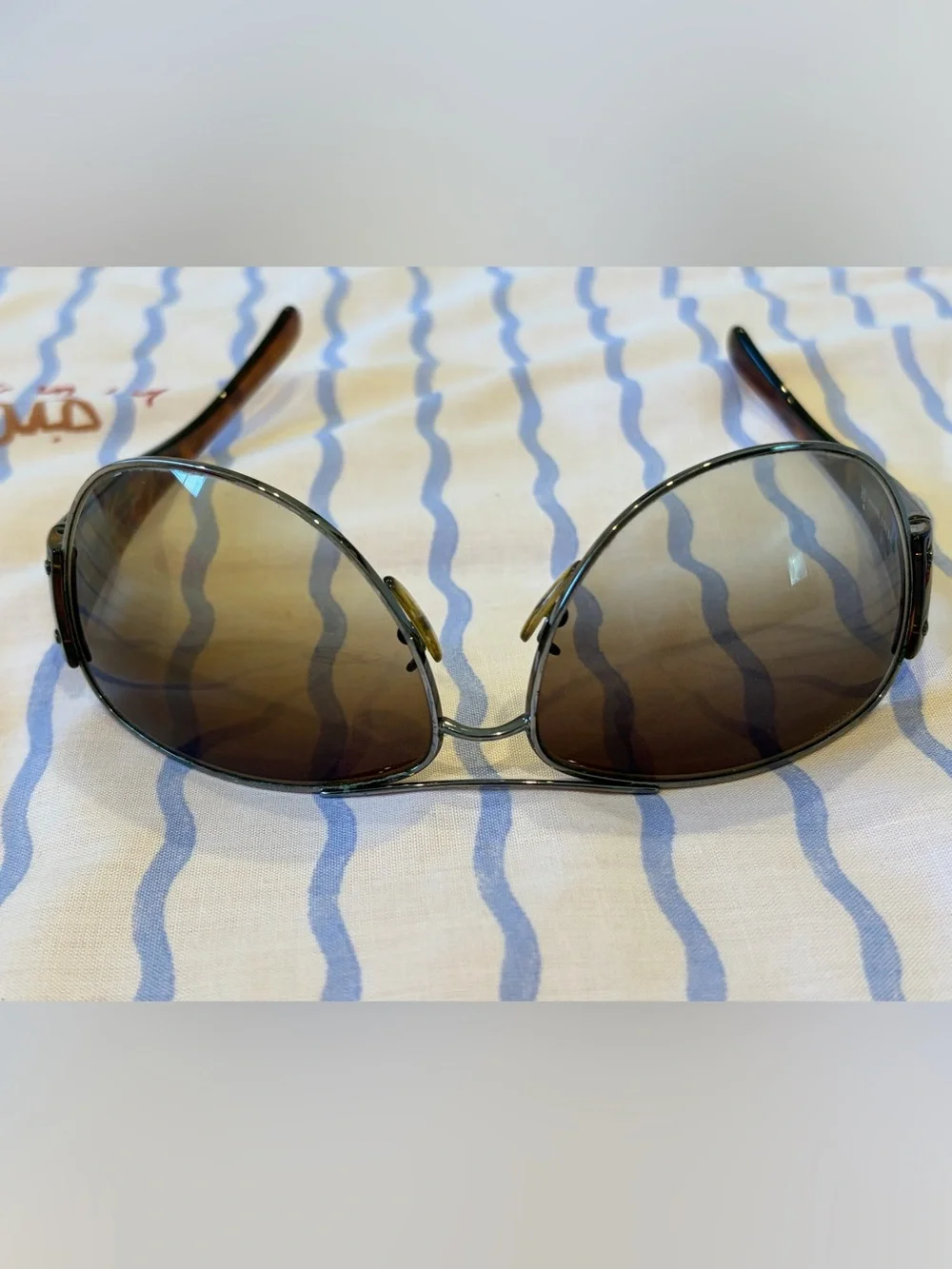 Authentic Prada Tortoise Shell Aviator Sunglasses 🕶️🇮🇹